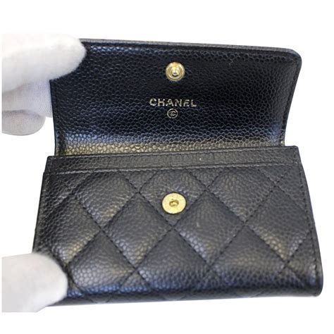 chanel flap card holder